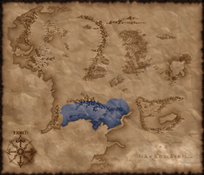 Gondor mapa